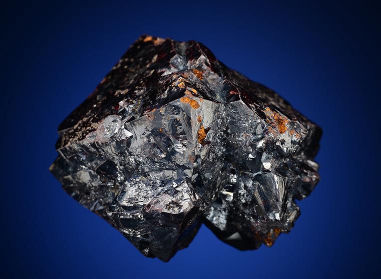 CUPRITE with SILVER and COPPER